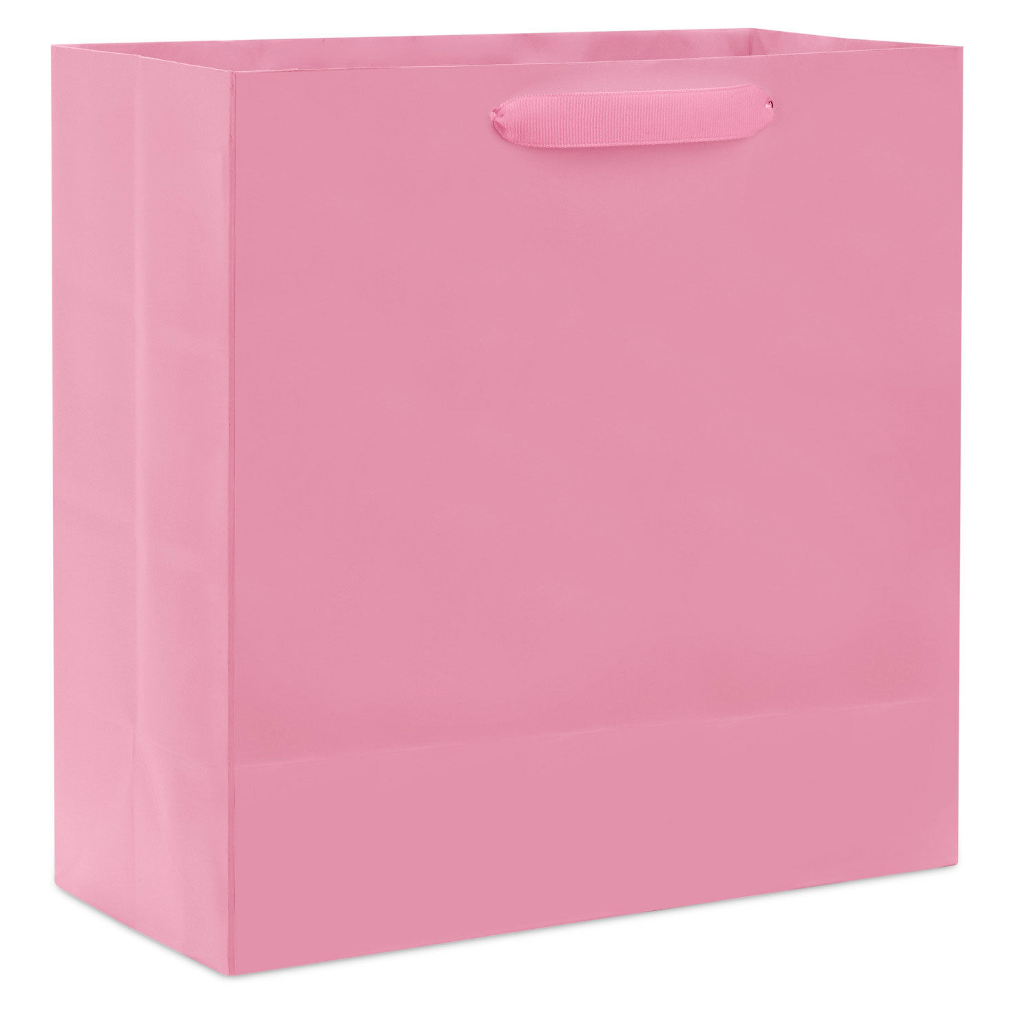 10.4" Pink Large Square Gift Bag, Pink, large image number 6