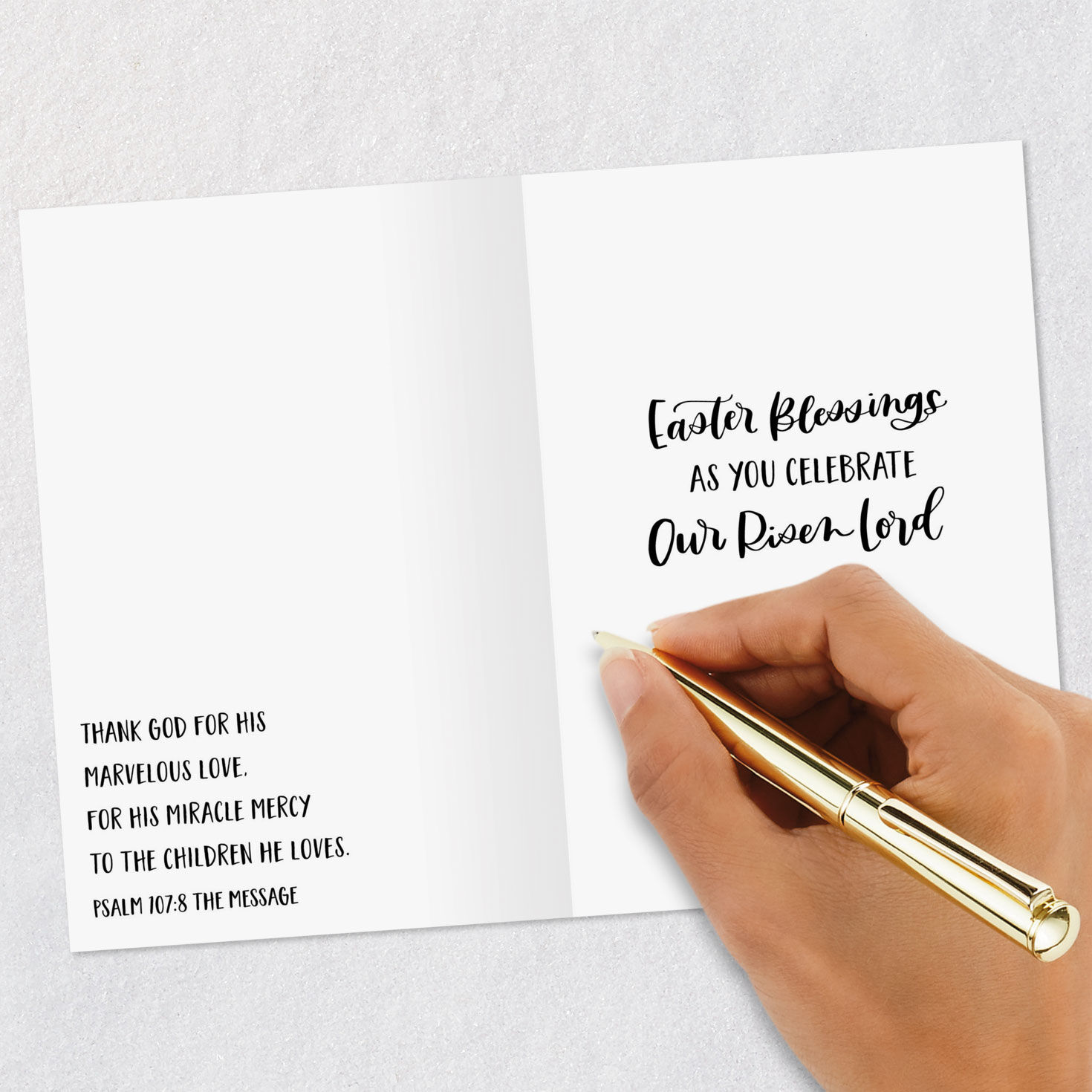 Cross and Sunrise Easter Cards Pack Signing card image number 7