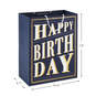 13" Art Deco Lettering Large Birthday Gift Bag, , large image number 3
