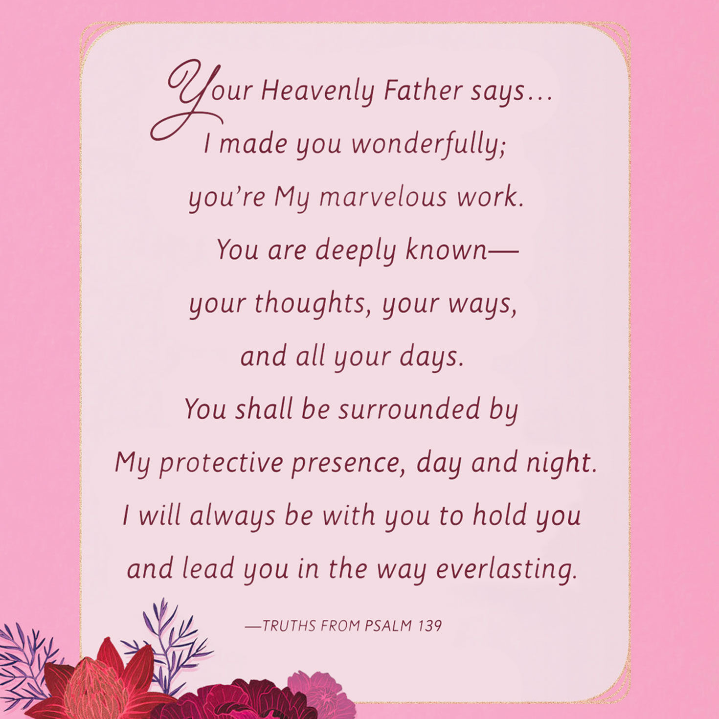 A Blessing to Encourage Your Heart Religious Birthday Card for only USD 3.99 | Hallmark