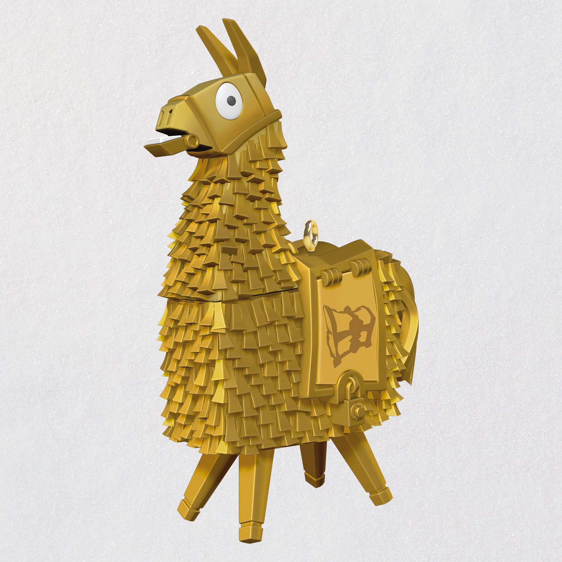 Fortnite Golden Loot Llama Ornament - Keepsake Ornaments - Hallmark