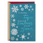 Shimmery Snowflakes Christmas Card, , large image number 1
