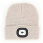 Night Scout Light-Up Rechargeable LED Beanie, Oat, , large image number 1