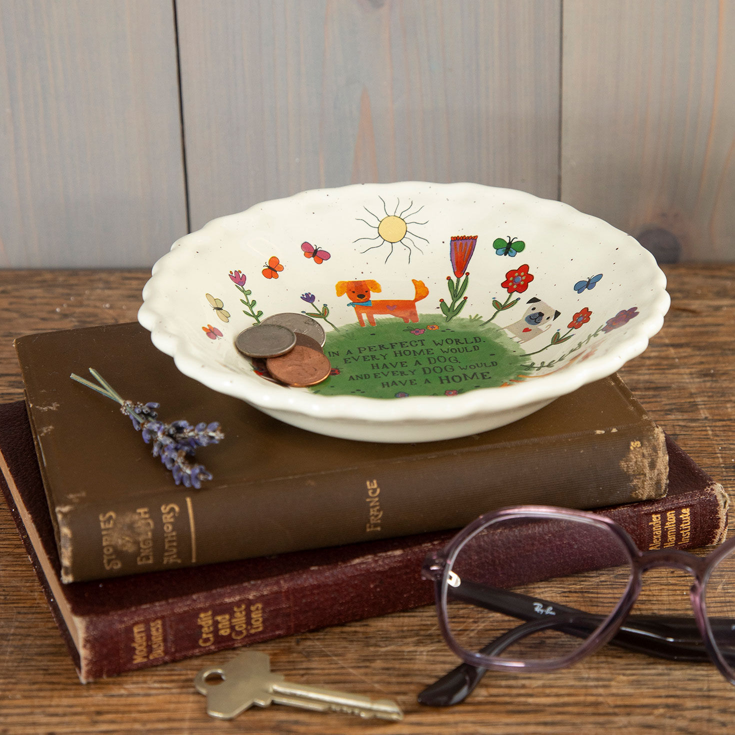 Natural Life Every Dog Has a Home Ceramic Catchall Dish for only USD 14.99 | Hallmark