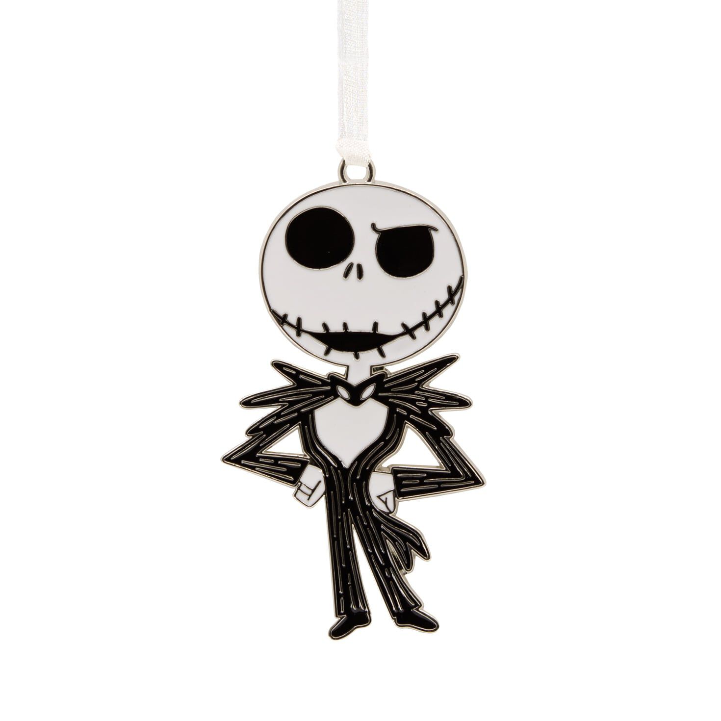 Nightmare Before Christmas Halloween Wine Glass Goth Metal Burton Pumpkin King