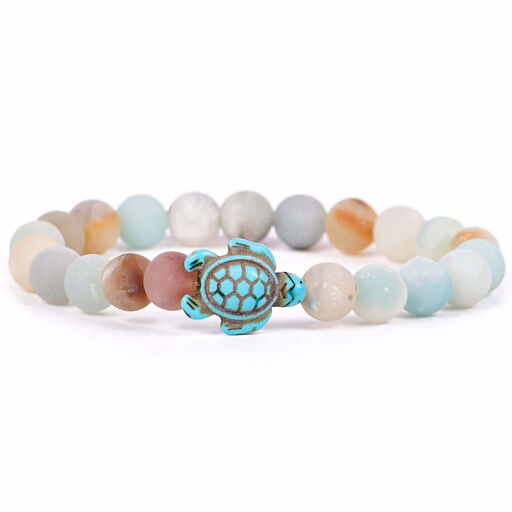 Fahlo Sky Stone Turtle Journey Bracelet, 