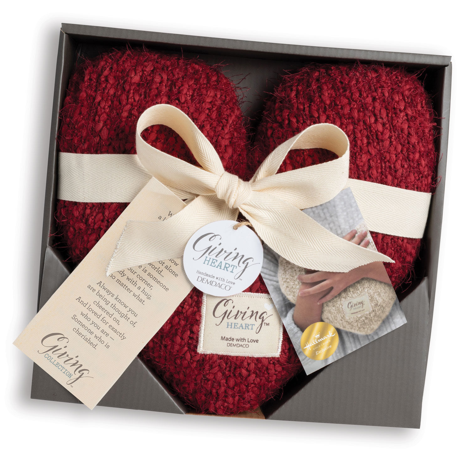 The giving heart pillow clearance