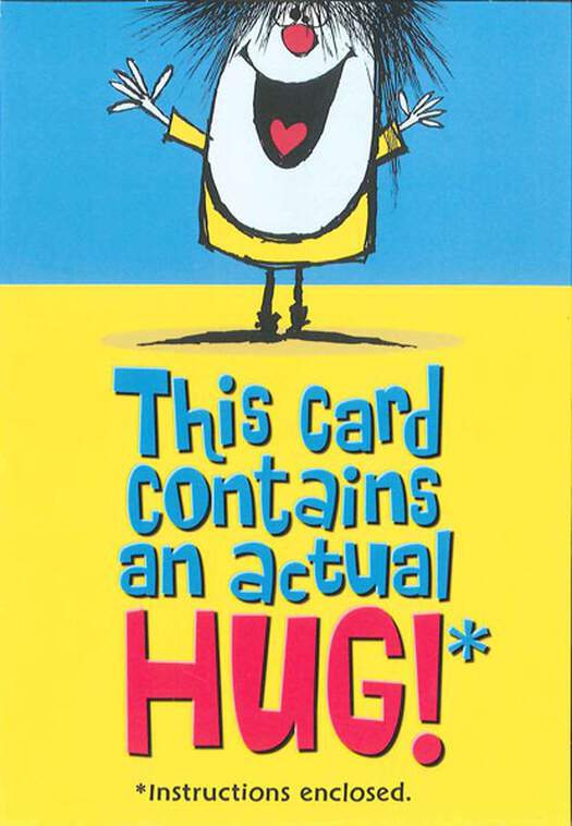 Actual Hug Friendship Card, , large image number 1