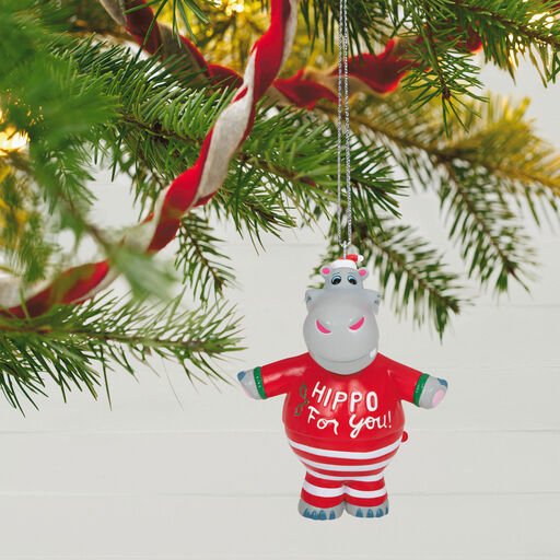 I Want a Hippopotamus for Christmas Musical Ornament, 
