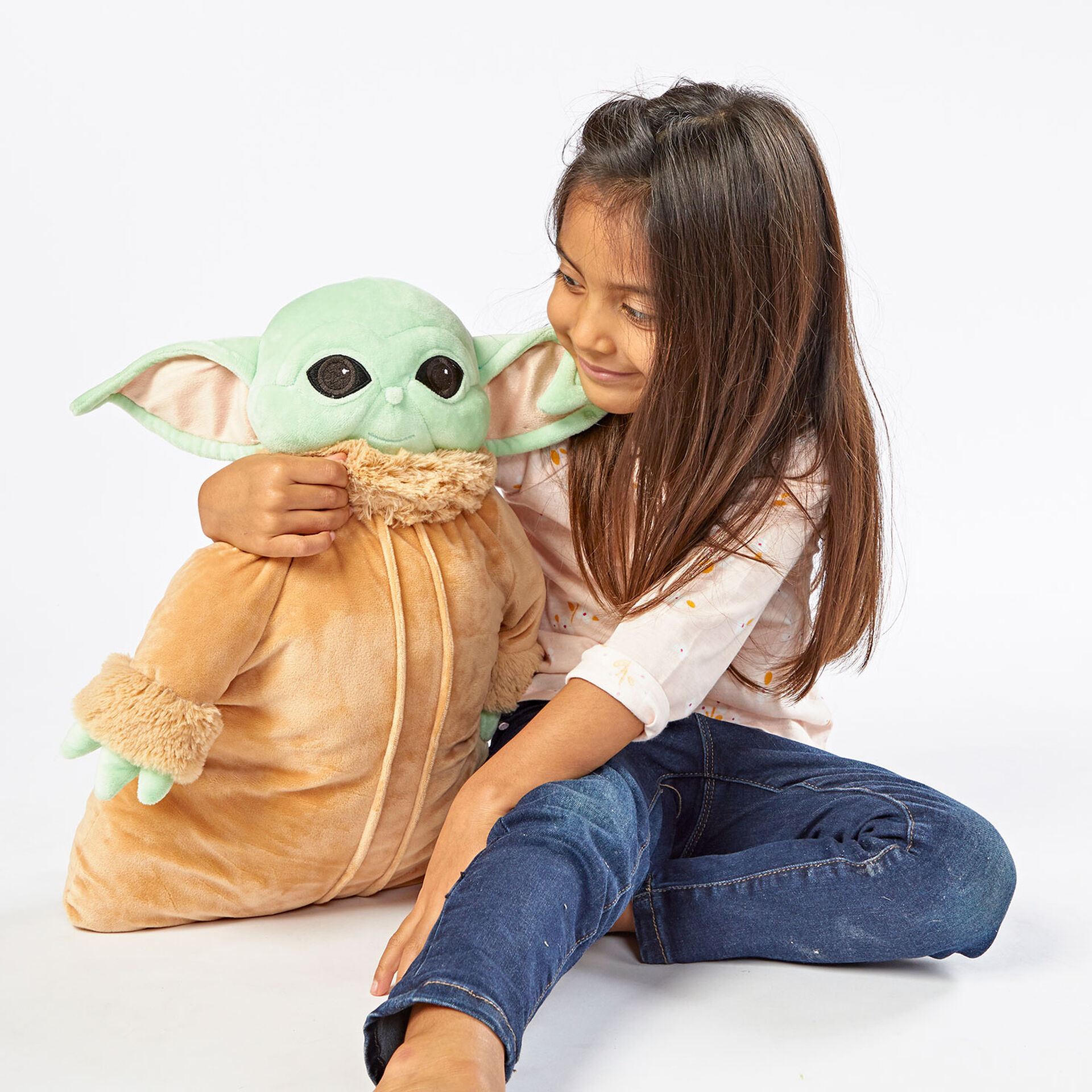 grogu plush pillow