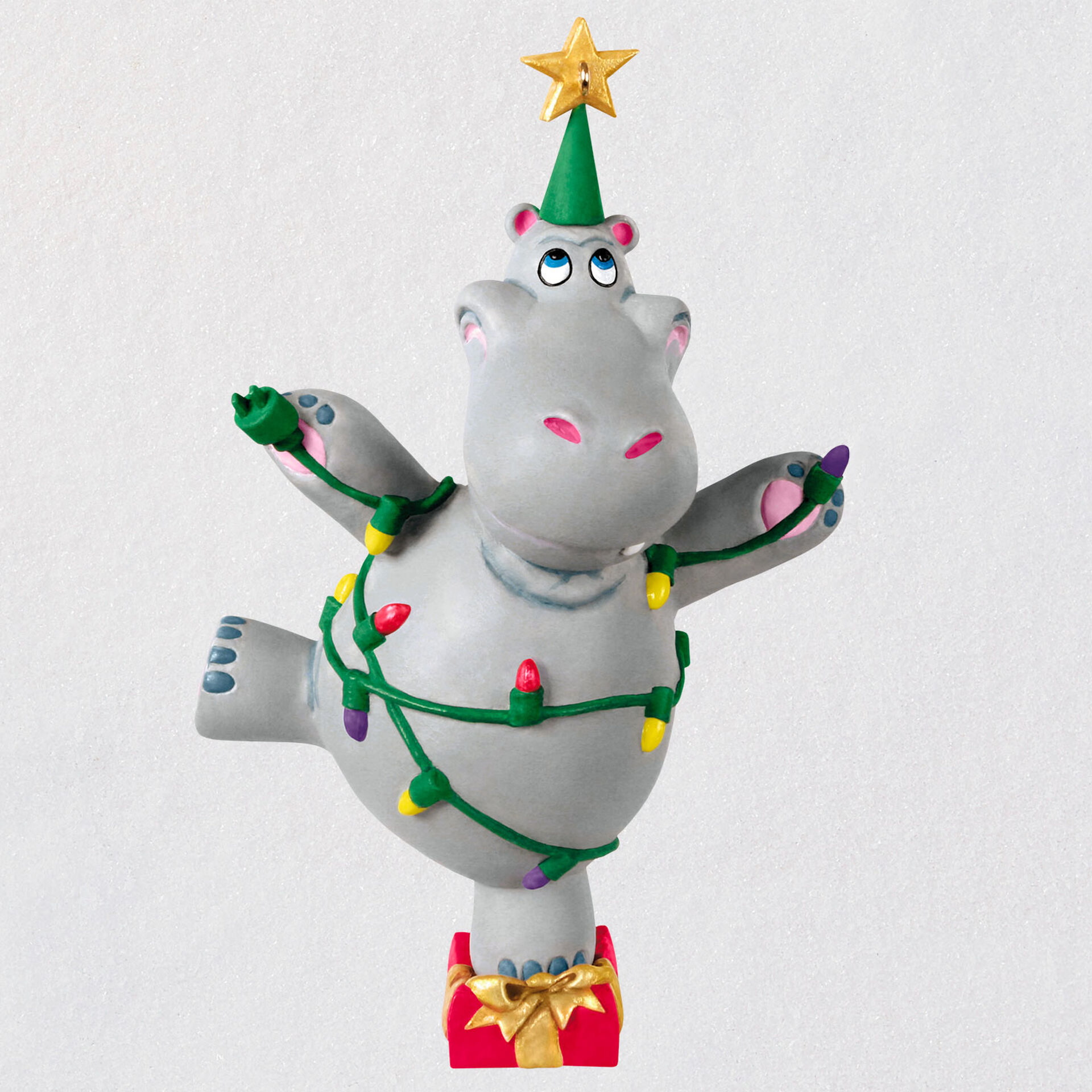 I Want a Hippopotamus for Christmas Musical Ornament Keepsake
