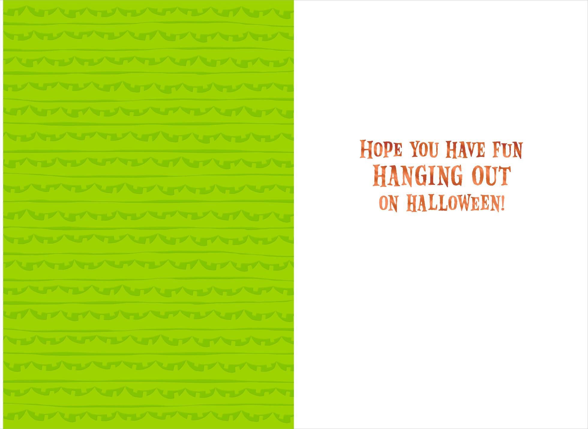 itty bittys® Batman™ Drops in Halloween Card