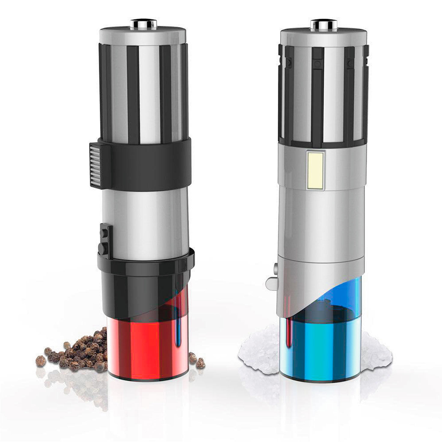 Star Wars Lightsaber Electric Salt & Pepper Grinders for only USD 39.99 | Hallmark