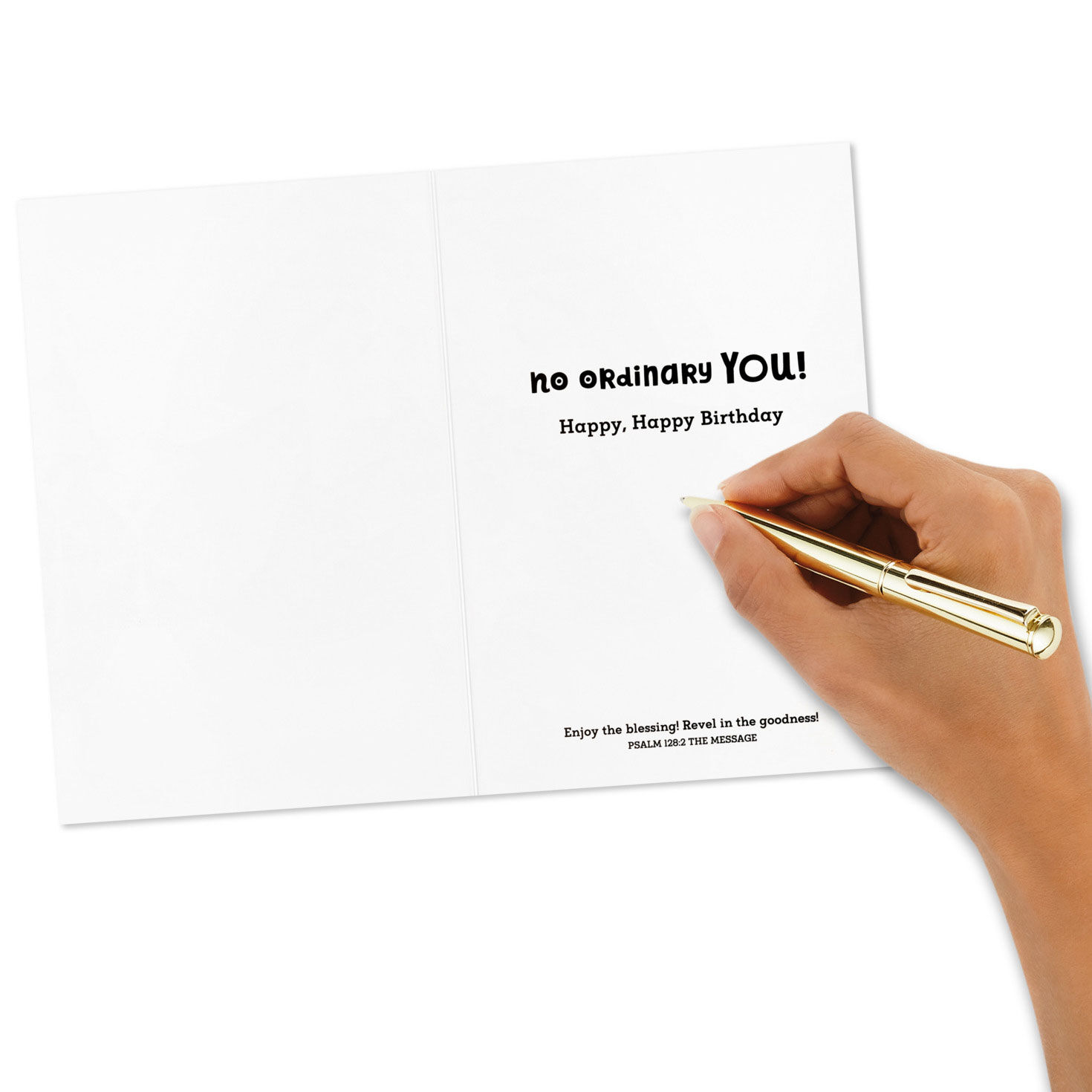 Peanuts Religious Assorted Boxed Birthday Cards Signing card image number 6