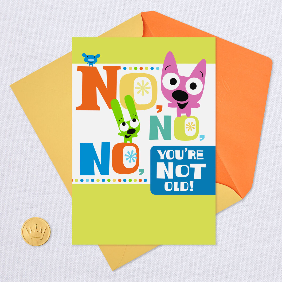 hoops&yoyo™ You're Not Old Birthday Card With Sound Greeting Cards Hallmark