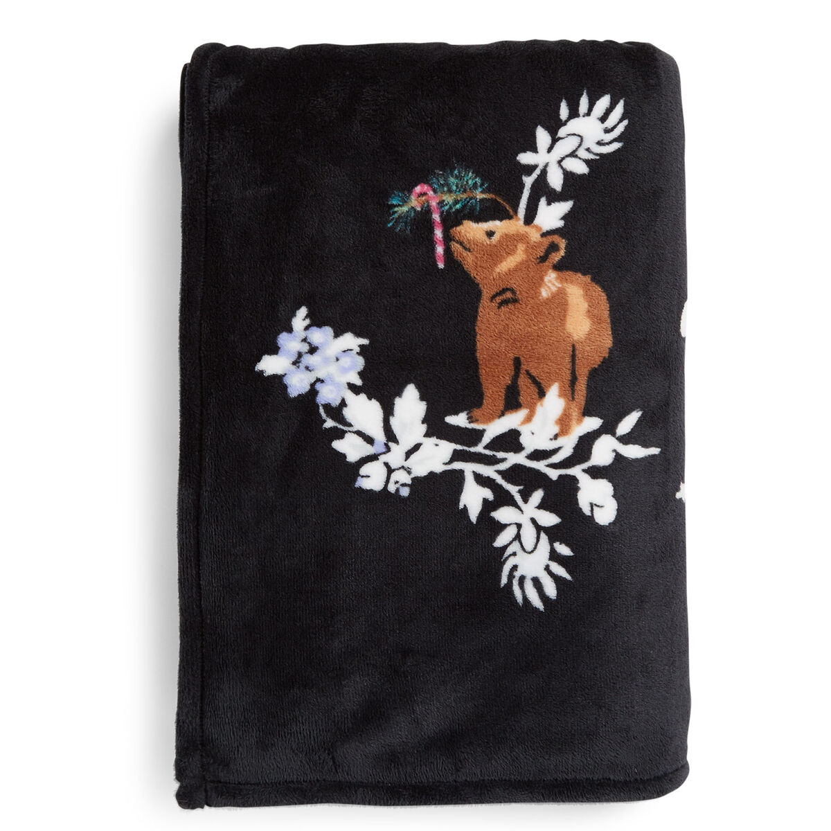 Vera Bradley Throw Blanket in Merry Mischief, 50x80 Pillows