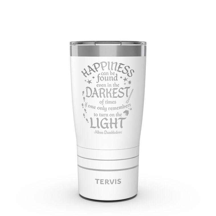 Tervis Harry Potter Happiness Quote Stainless Steel Tumbler, 20 oz., , large image number 1