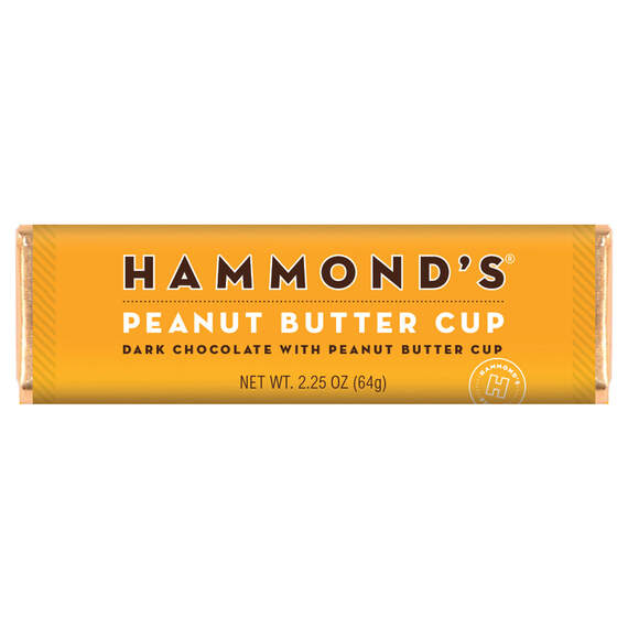 Hammond's Peanut Butter Cup Candy Bar, 2.25 oz.