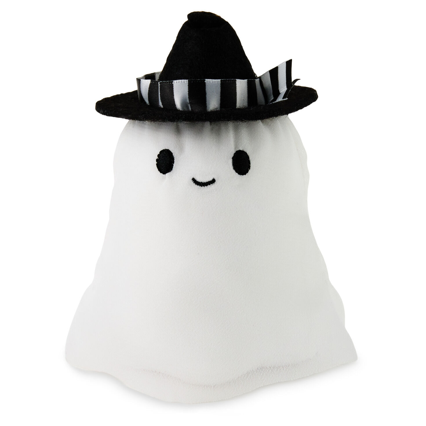 Ghost Zip-Along Plush Toy, 5.25"