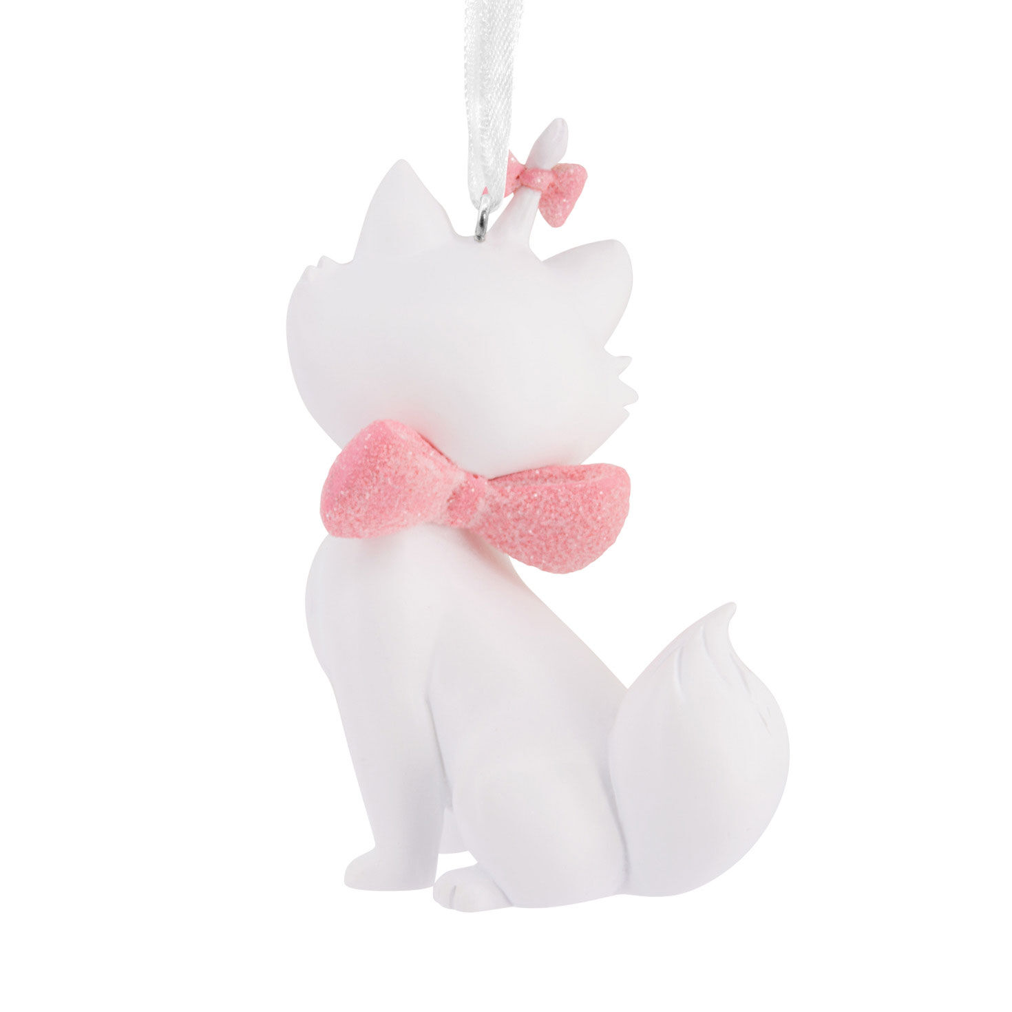 Aristocats Marie White Cat Christmas Ornament back image number 6