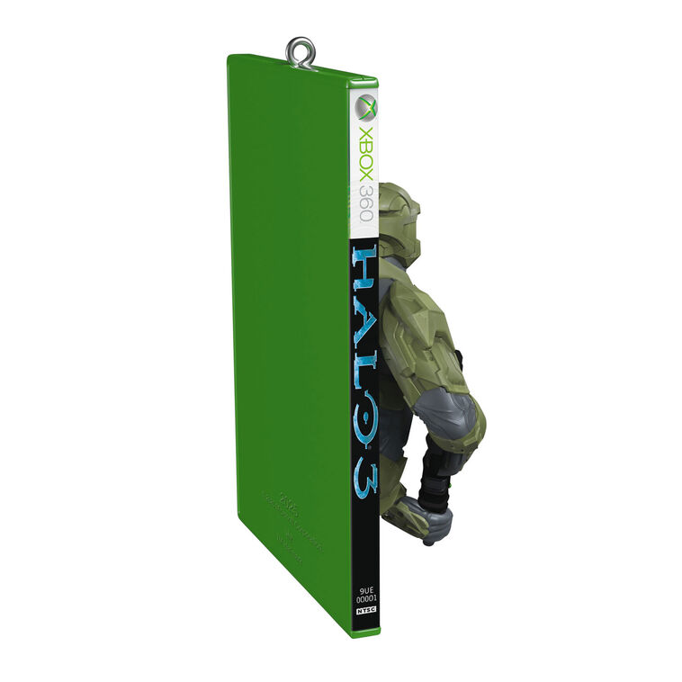 Halo 3 Video Game Case Keepsake Ornament back image number 6