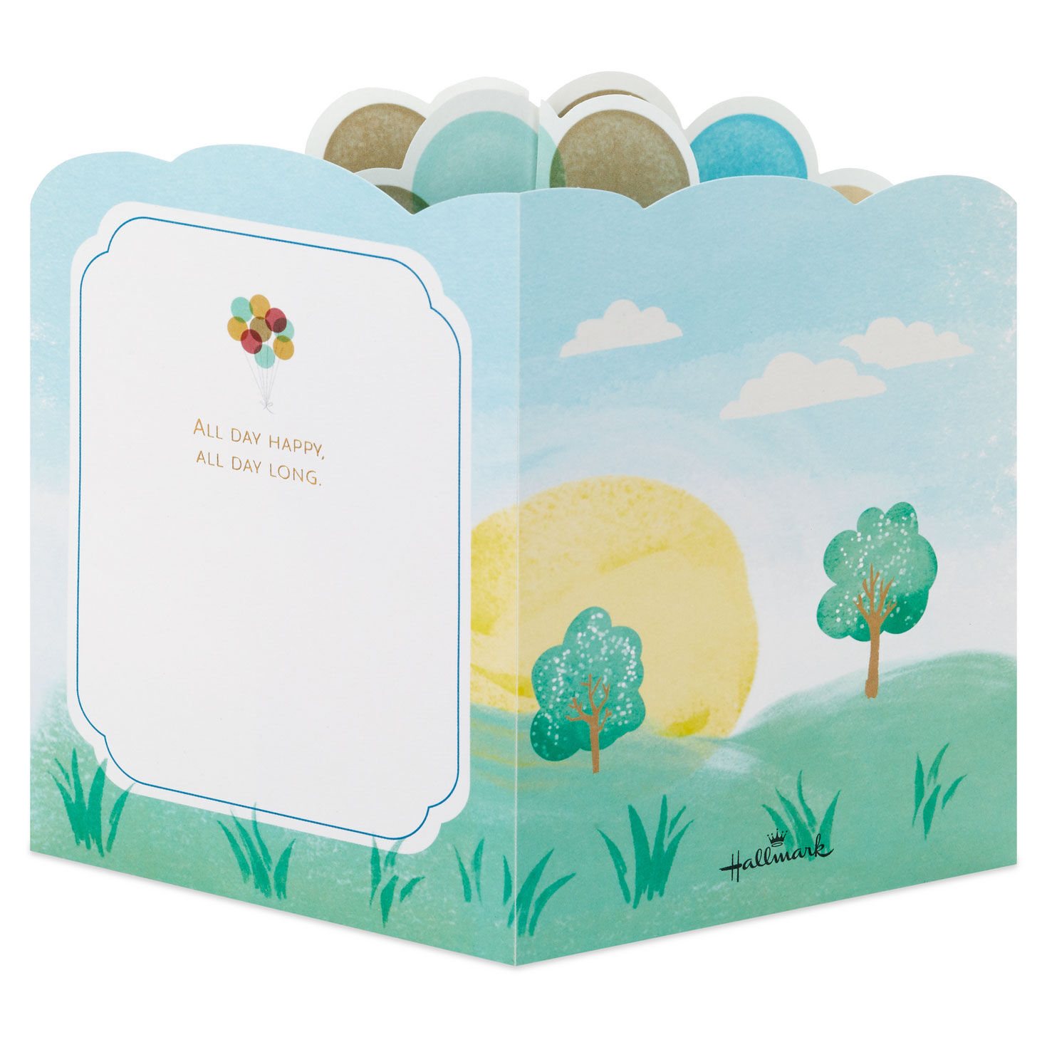 All Day Happy 3D Pop-Up Birthday Card, , large image number 2