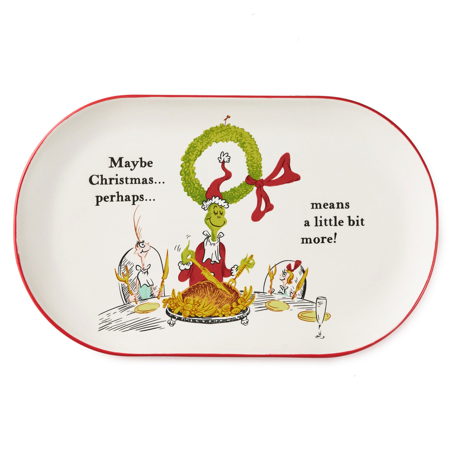 Dr. Seuss's How the Grinch Stole Christmas!™ Serving Platter for only USD 44.99 | Hallmark
