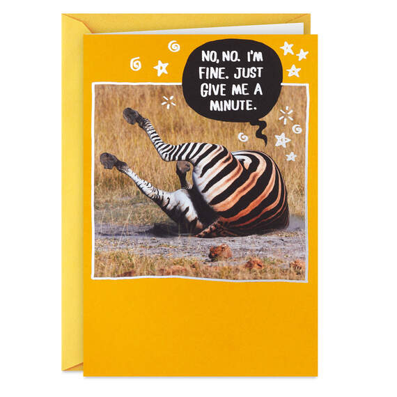 Back On Your Feet Funny Get Well Card, , large image number 1