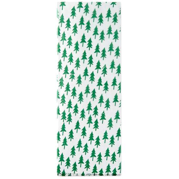 Pine Scented Christmas Trees Tissue Paper, 4 sheets
