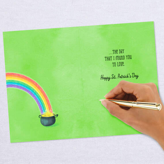 Lucky to Find You to Love St. Patrick's Day Card, , large image number 6