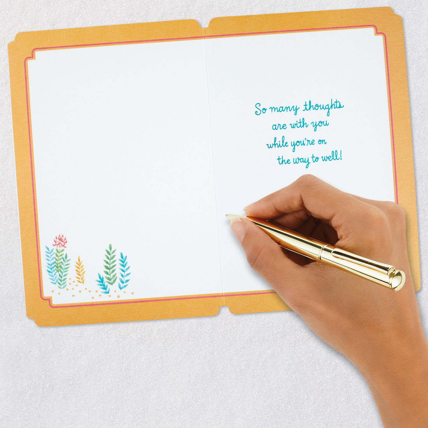 Sending Cheerful Wishes Get Well Card, , large image number 6