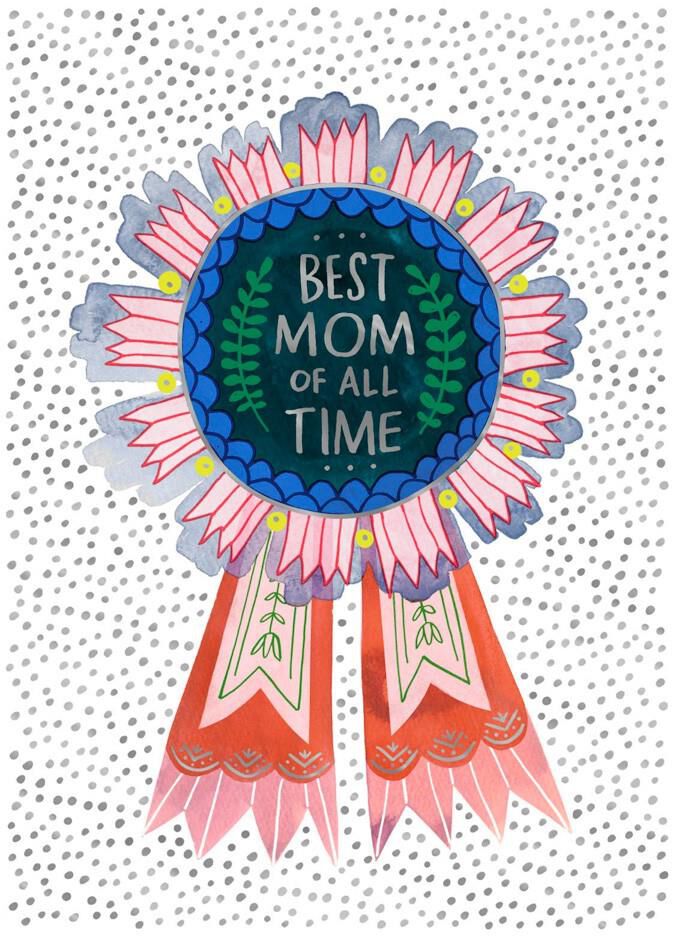 Best Mom Ever Mother's Day Card