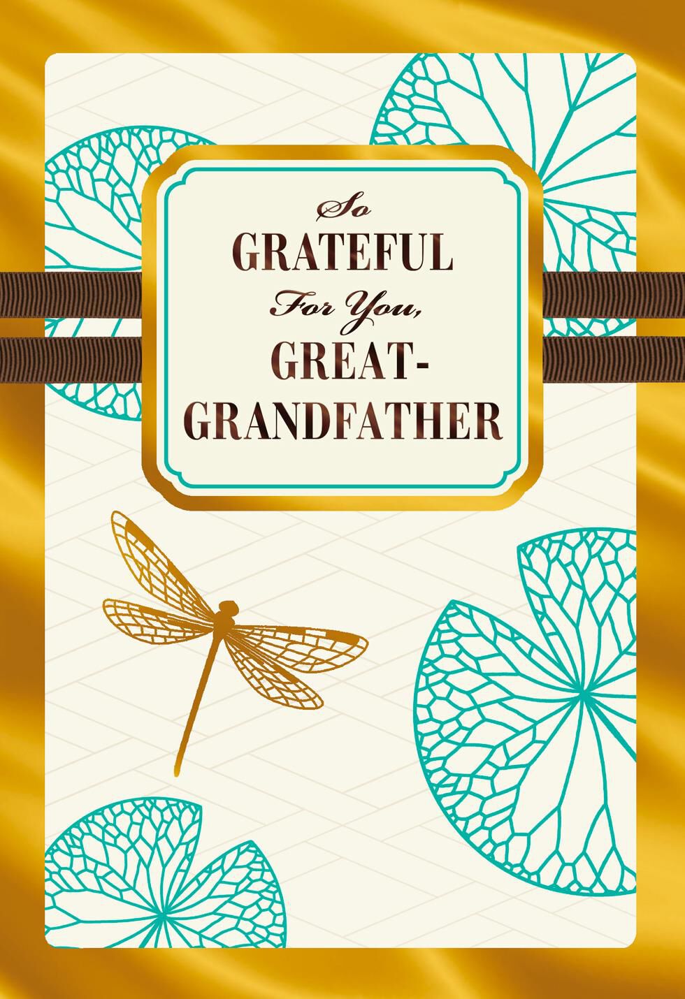 Dragonfly Father's Day Card for Great-Grandfather