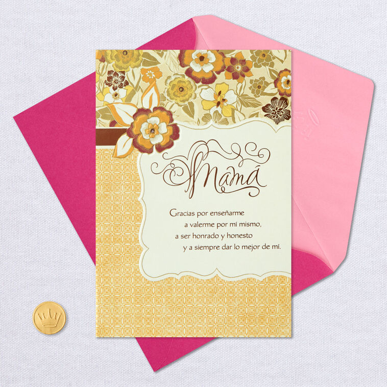 Thank You for Everything Spanish-Language Birthday Card for Mom, , large image number 5