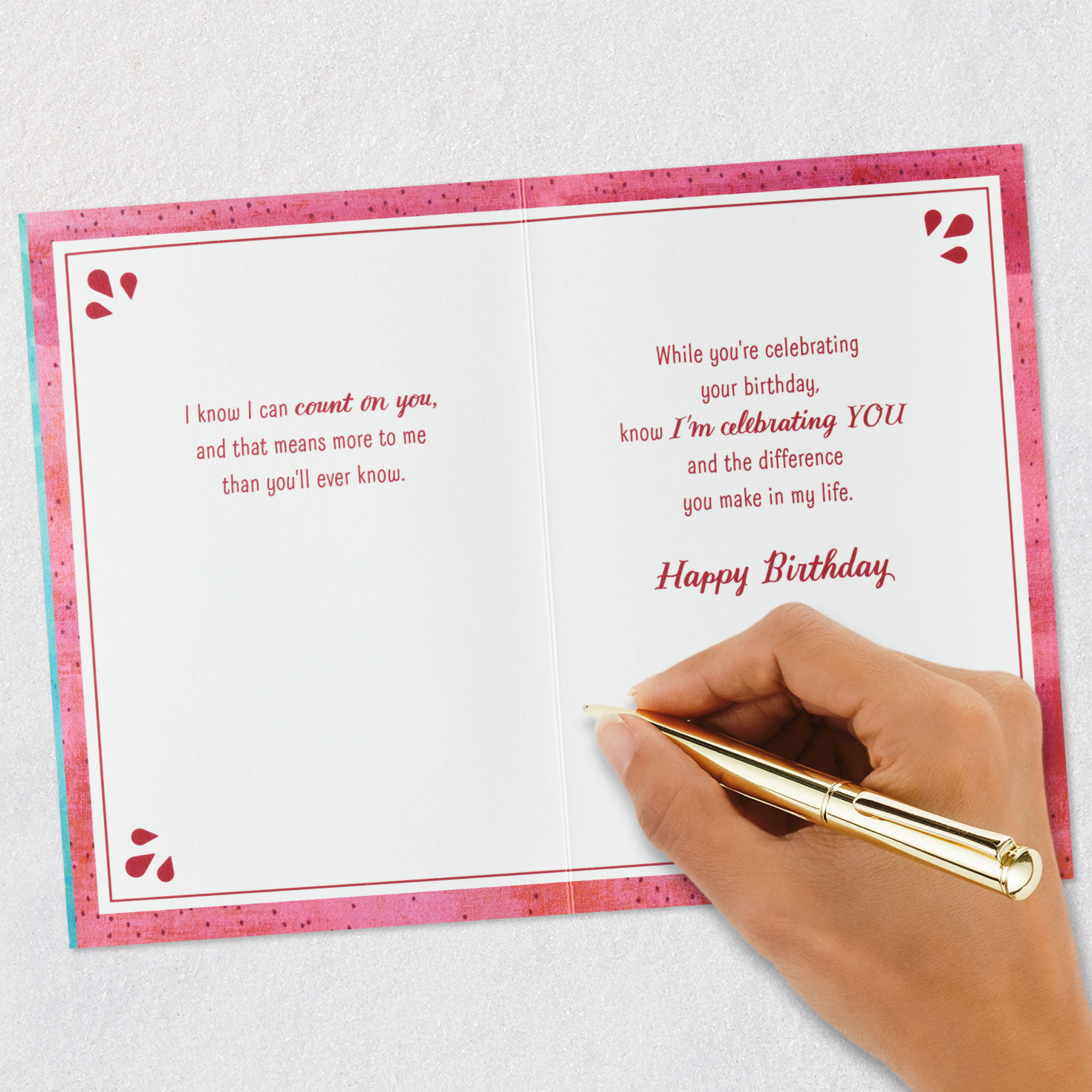 Thanks for Always Being There Birthday Card for only USD 6.99 | Hallmark