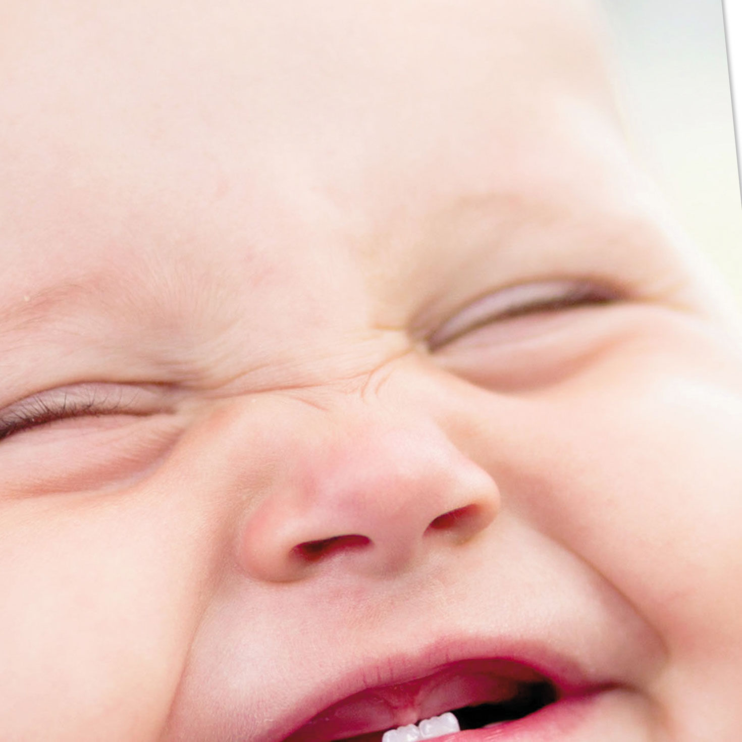 Baby Toothless Grin Funny Encouragement Card Card Front Detail image number 4