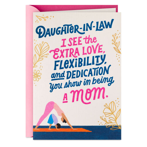 Extra Lucky to Have You Mother's Day Card for Daughter-in-Law, 