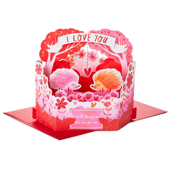 Always the One for Me 3D Pop-Up Love Card, , large image number 1
