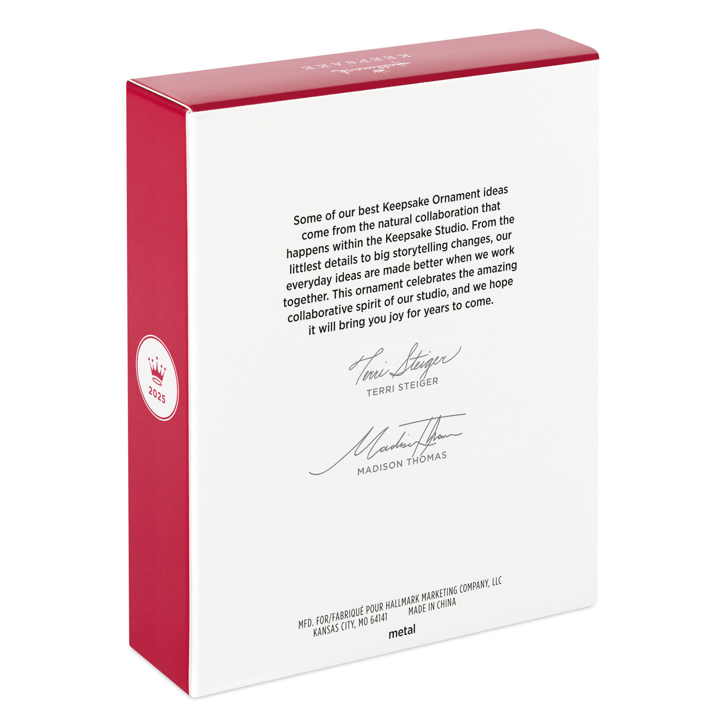 New Home 2025 Metal Ornament, , large image number 7