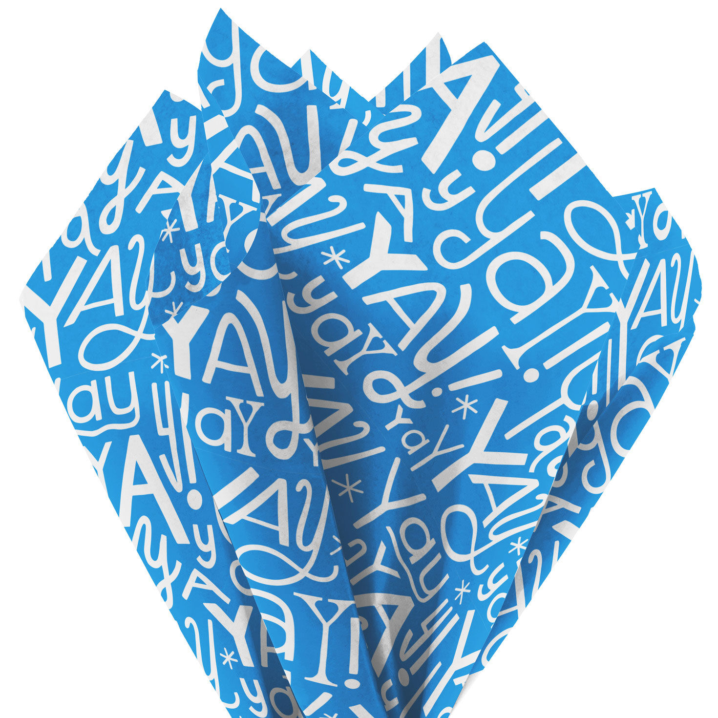 Yay Doodles on Blue Tissue Paper, 6 Sheets for only USD 1.99 | Hallmark