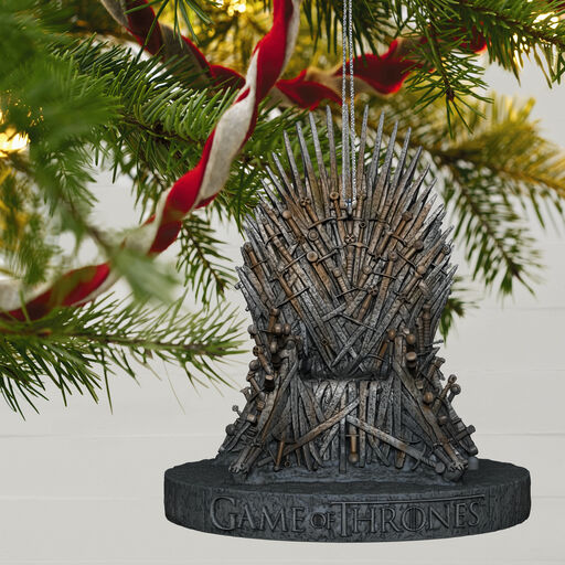 Game of Thrones™ The Iron Throne Musical Ornament, 