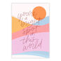 Bright Spot Orange Sun Personalized Mother's Day Card front image number 2