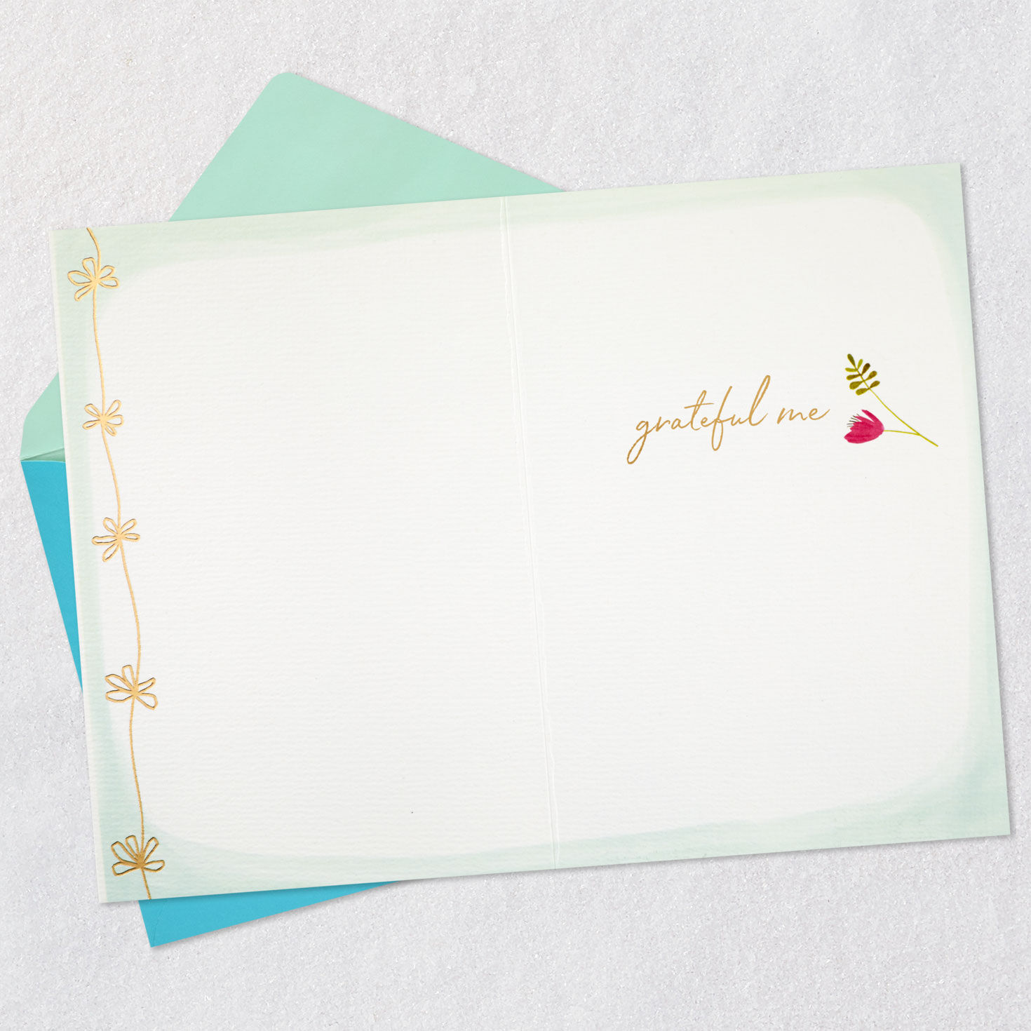 Squirrel With Plant Thank You Card  image number 3