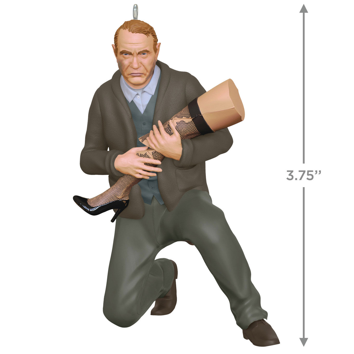 Man With Broken Leg Lamp Keepsake Ornament measurement image number 3