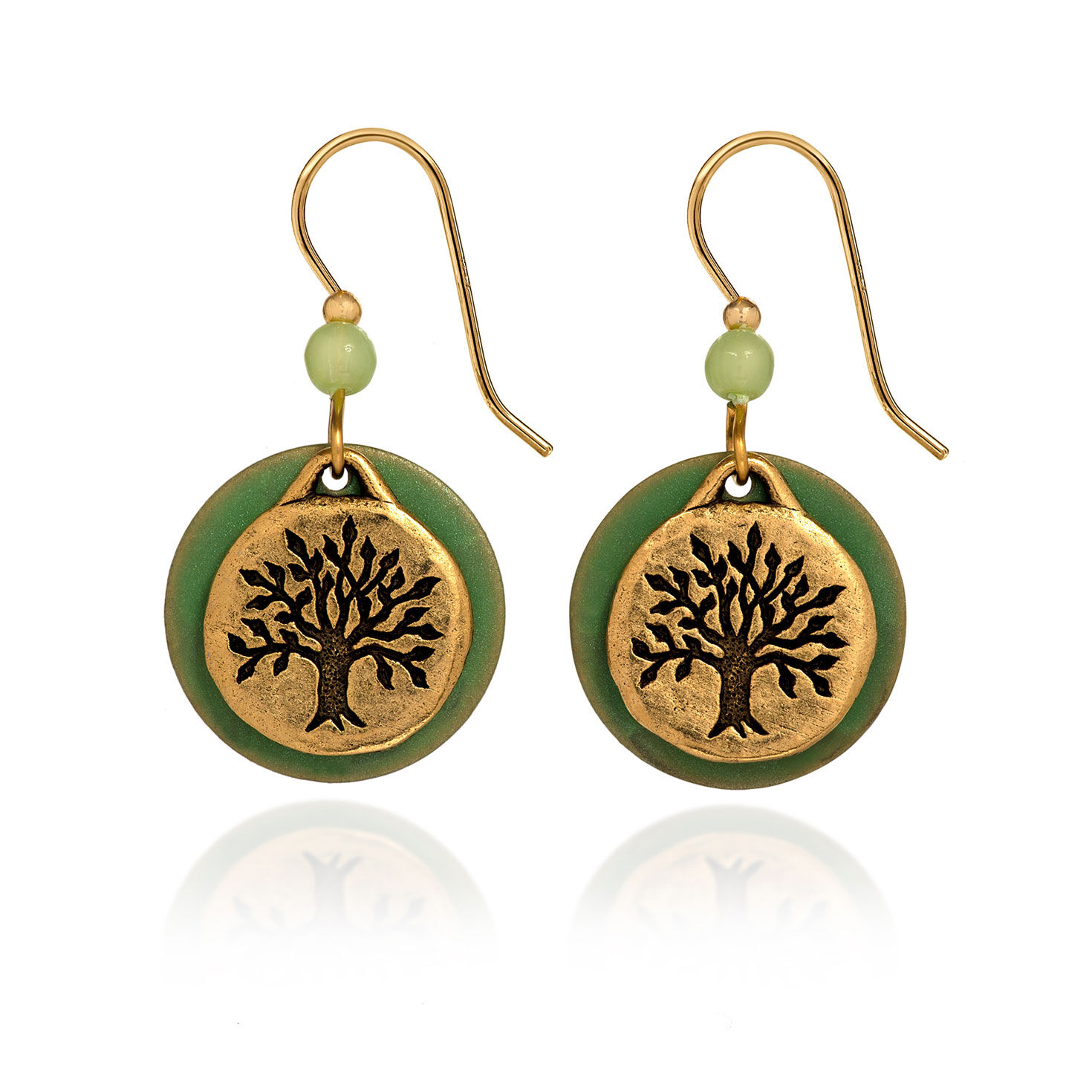 Tree of life drop earrings sale