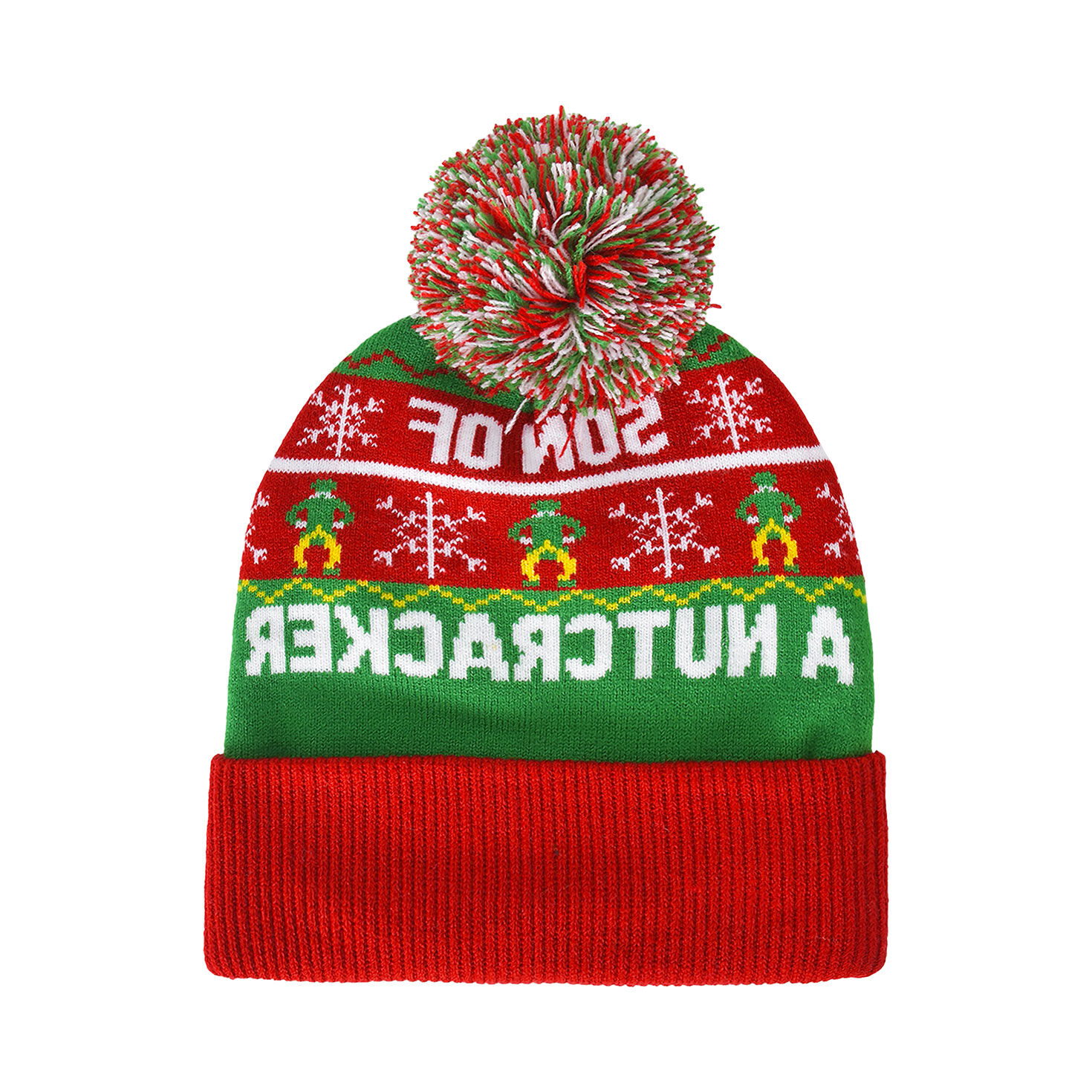 Elf Movie Son of a Nutcracker Fair Isle Beanie Back image number 2