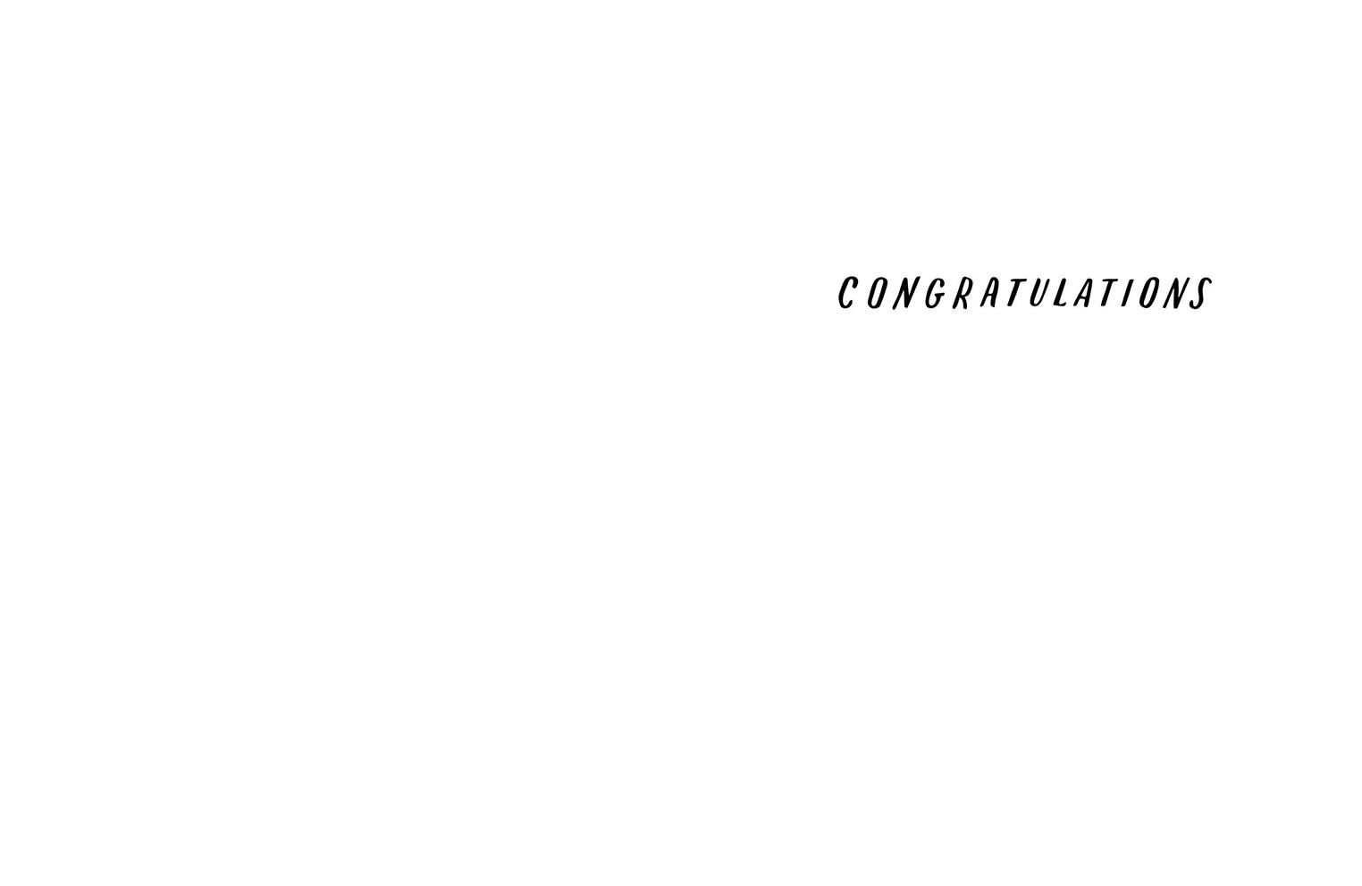Welcome Home Congratulations Card