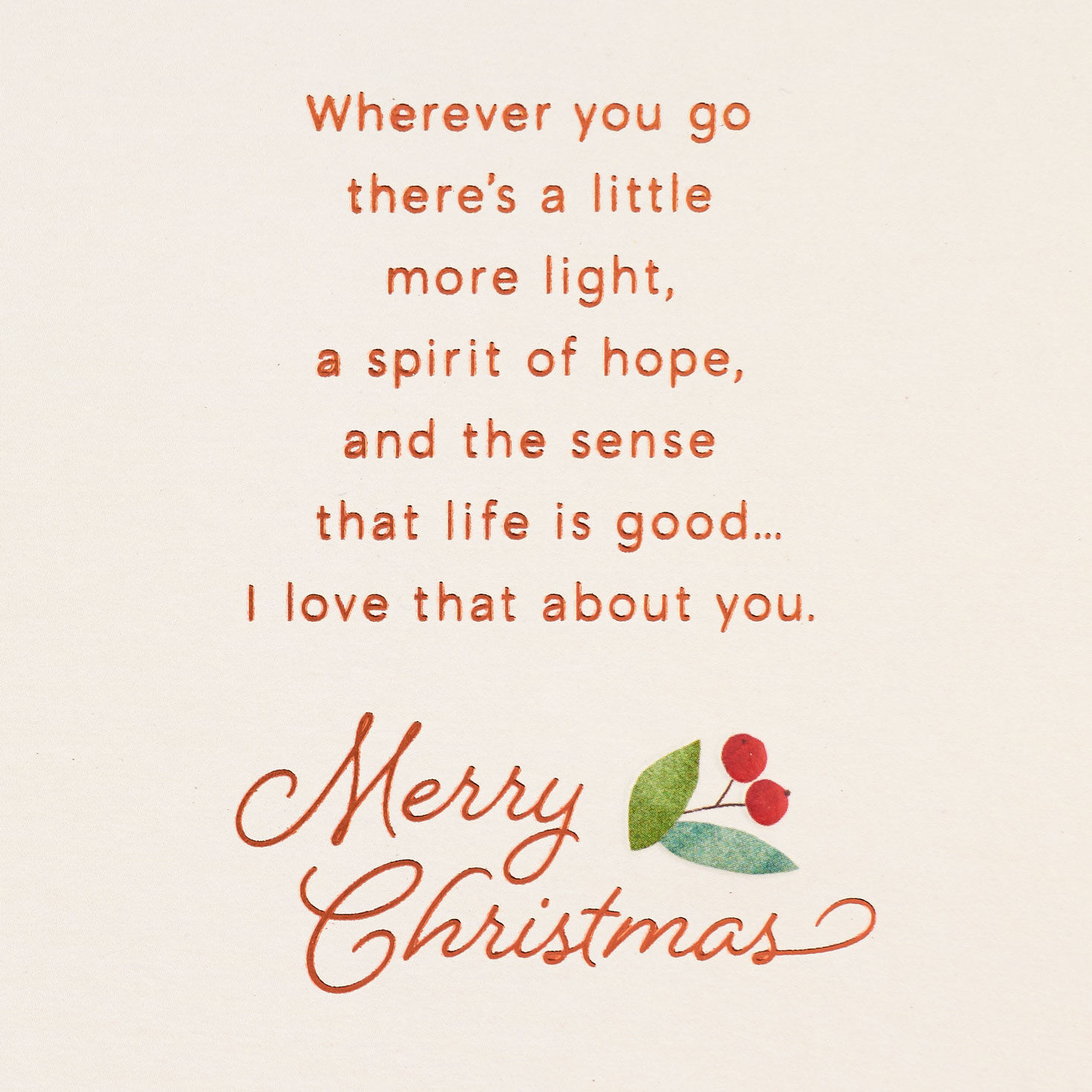 Winter Wreath Christmas Card for Sister Sentiment image number 2