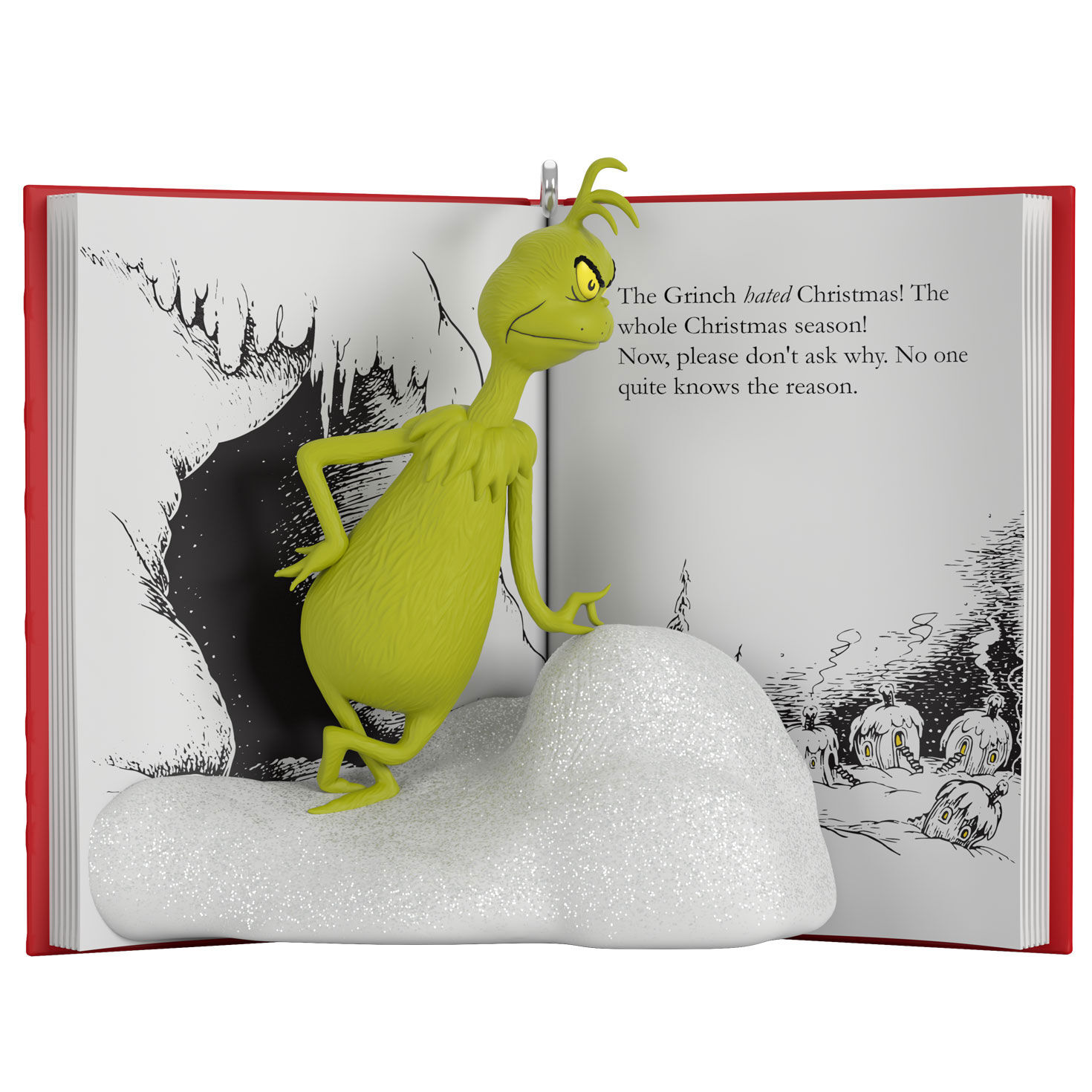 Dr. Seuss's How the Grinch Stole Christmas!™ A Sour, Grinchy Frown Ornament