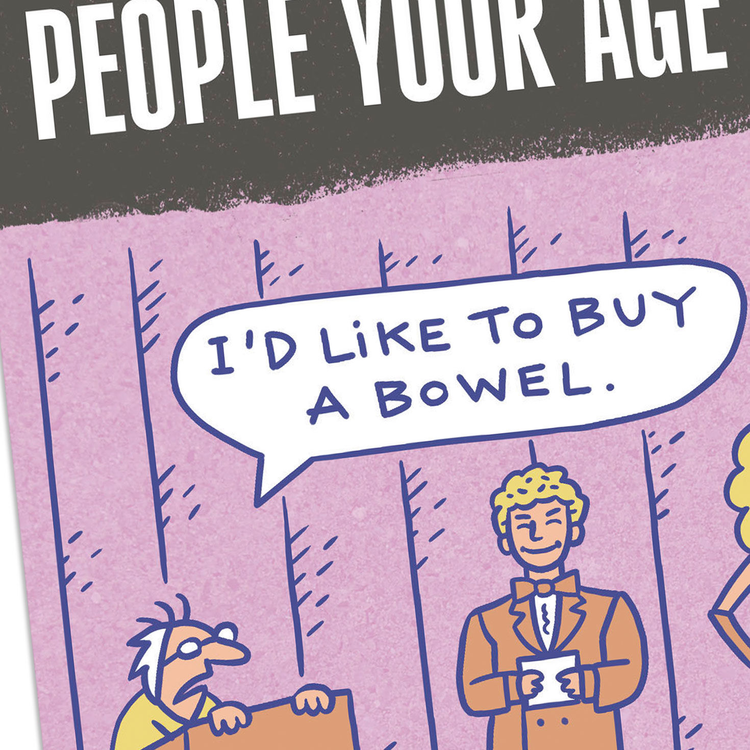 Buy a Vowel Game Show Funny Birthday Card Card Cover Detail image number 4